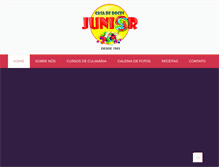 Tablet Screenshot of casadedocesjunior.com.br